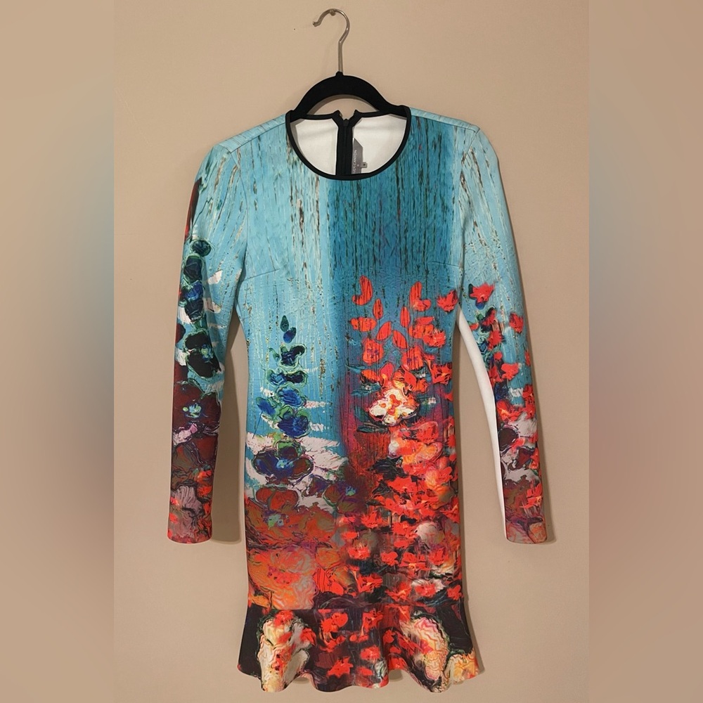 Clover Canyon Long Sleeve Midi Dress